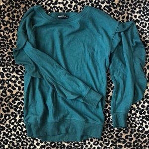 Ruffle sleeve sweater